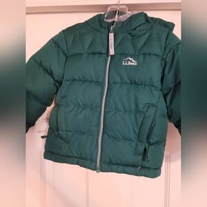 L.L. Bean Downtek Puffer Coat Sz 3t